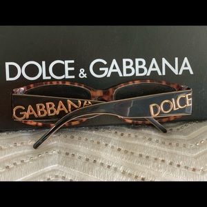 DOLCE AND GABBANA authentic Frames. Black/Tortoise